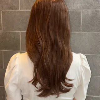 セミロング カラー ブリーチカラー特化 🌱/渡邉日向のヘアスタイル