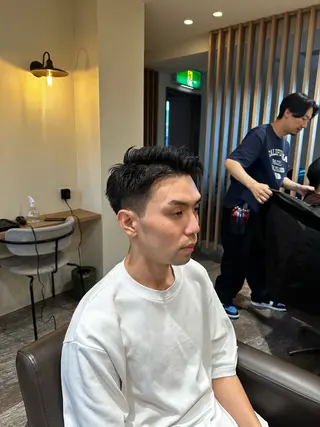 ショート メンズ メンズカット×眉毛 デザイナー⚘Nanaの眉毛・アイブロウイメージ