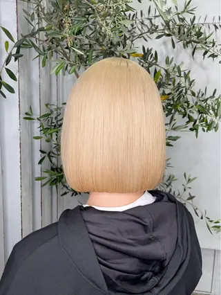 セミロング カラー 女性支持率No.1ハ イトーン特化神田真志のヘアスタイル