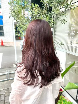ロング カラー 髪質改善🌱 高橋みなみのヘアスタイル