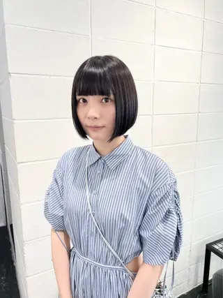 ミディアム カラー HARU//原宿🤍 リピート率NO.1のヘアスタイル