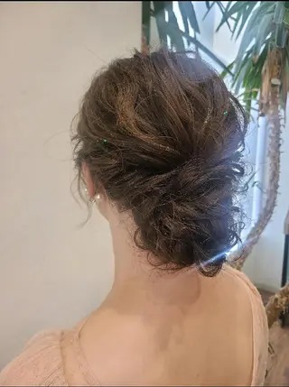 ミディアム ヘアアレンジ 関口 友菜のヘアスタイル