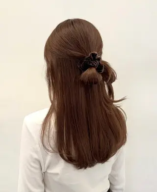 ロング 川上 莉歩のヘアスタイル