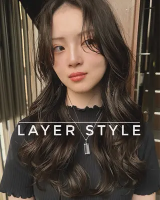 ロング 平 一裕のヘアスタイル
