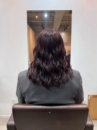 セミロング スパイラルパーマ /神野のヘアスタイル