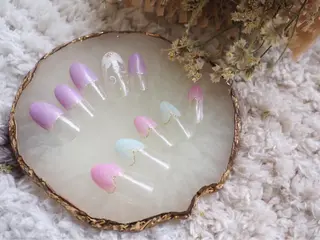 ネイル ネイルPetit Ribbonのネイルデザイン