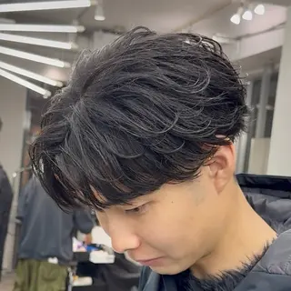 ショート 原宿メンズパーマ /かずまのヘアスタイル