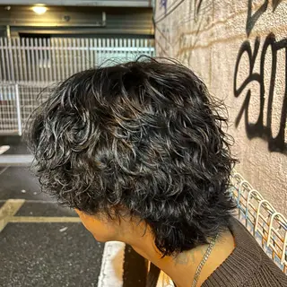 パーマ メンズ 梅田/メンズ専門 ／加地光尊のヘアスタイル