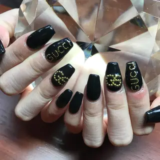 ミディアム ネイル 《LB》ラブリエ Nail&eyeのマツエク・マツパデザイン