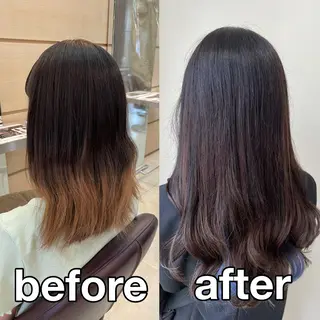 ロング カラー シールエクステ/ 髪質改善💐yuuのヘアスタイル