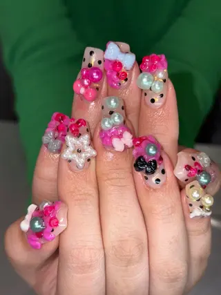 ネイル 👽個性派ネイル🎀 komachiのマツエク・マツパデザイン