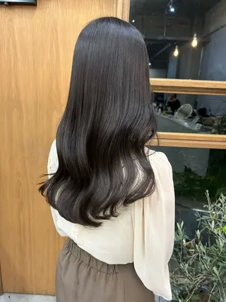 ロング muku所属・レディースカット モデル/ayunaのヘアスタイル