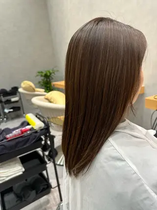 セミロング one cover hair salon 1st所属・森 沙織のヘアスタイル