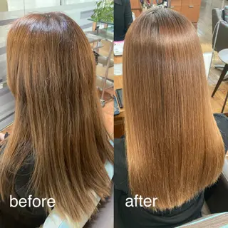 ロング 縮毛矯正🌈 三浦暢輝のヘアスタイル