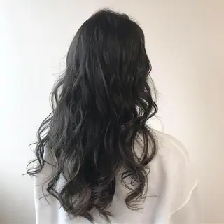 ロング カラー Lien 深井店のヘアスタイル