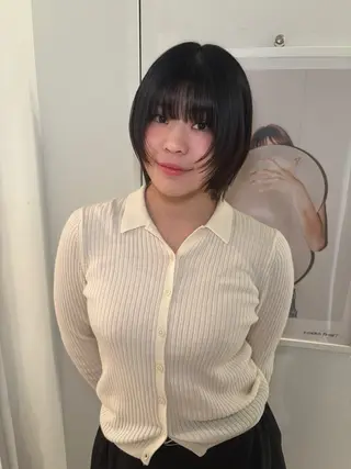 ショート カラー riria/ボブ /ブラウンカラー🎀のヘアスタイル