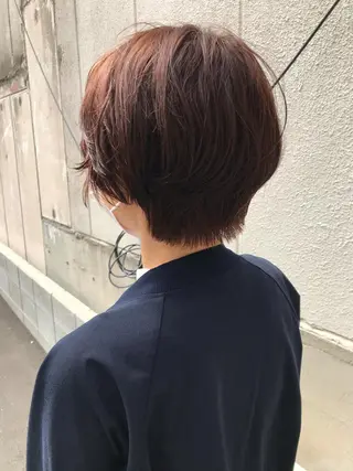 ショート さの あやねのヘアスタイル
