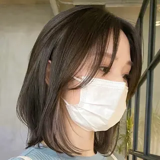 ミディアム ヘアアレンジ fifth Tokyo所属・fifth 石川 凪のヘアスタイル