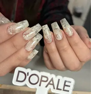 ネイル D‘OPALEサロン所属・長さ出し専門店 上野kkのネイルデザイン