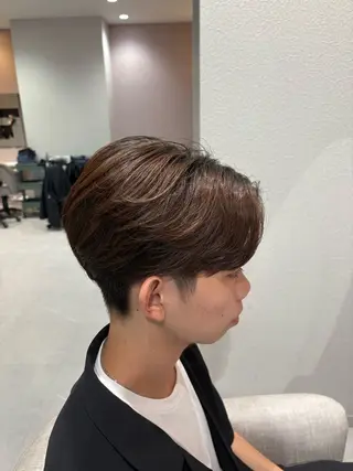 ショート 💎曲がる縮毛矯正 💎透明感カラー/のヘアスタイル