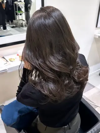 ロング 巻ける縮毛矯正/艶 カラーchika🩵のヘアスタイル