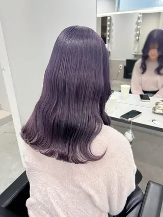 セミロング maya レイヤーカットのヘアスタイル