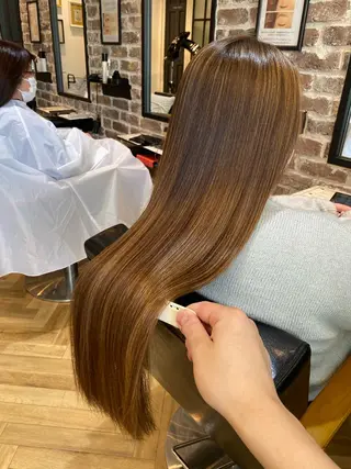 ロング 大内田 凌馬のヘアスタイル
