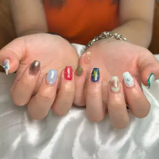 ネイル shine'an fuka🌿🫧のネイルデザイン