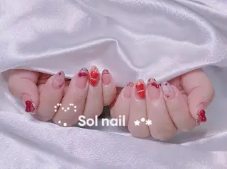 ネイル パラジェル&フィルイン取り扱いサロンSol Nail所属・Sol Nail ミネのネイルデザイン