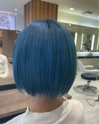 ミディアム カラー デザインカラー、艶髪 大塚　耕平のヘアスタイル