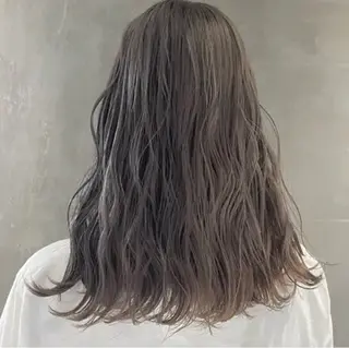 セミロング 髪質改善&艶カラー sotaのヘアスタイル