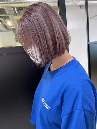 ショート カラー 💜ハイトーン💛 マジカルかいちゃんのヘアスタイル