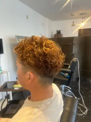 ショート パーマ Terra hair makeのヘアスタイル