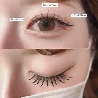 マツエク・マツパ 獅畑 凜のマツエク・マツパデザイン