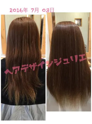 セミロング ロング ツヤ髪専門美容師 桑原　和誠のヘアスタイル
