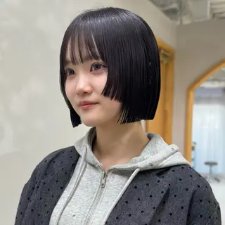 ショート ボブ/ショ ート/タカダアスミのヘアスタイル