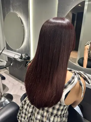 ロング カラー 韓国ヘア🎀艶髪 RISAのヘアスタイル