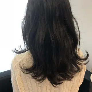 セミロング GLROW haruhiのヘアスタイル