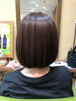 ミディアム Greens Yokoのヘアスタイル