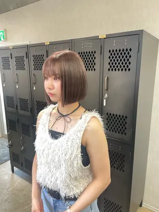 ミディアム カラー ブレンバイドット所属・ニュアンスカラー/ 🫧レミ(坊主)のヘアスタイル