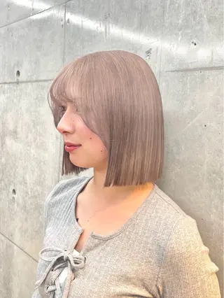ショート カラー 【haire】ヘアリ ー🎀mitsukiのヘアスタイル