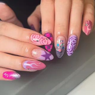 ネイル Nail Salon L'arc所属・💊大阪/心斎橋 moni🧠のネイルデザイン