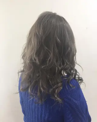 セミロング カラー 🌛ダブルカラー 🌜SAYAKAのヘアスタイル