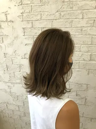 ミディアム 美髪・髪質改善🌟 山口博史のヘアスタイル