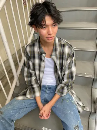 パーマ 透明感カラー 🦋AYAのヘアスタイル