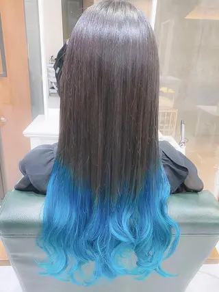 ロング カラー 𝐑𝐈𝐍𝐊𝐀 🐣🩷のヘアスタイル