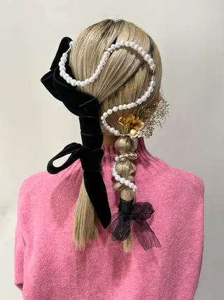 ヘアアレンジ 似合わせ⌇お洒落 カット⌇平野あみのヘアスタイル