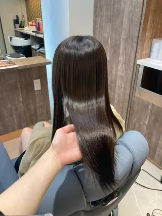 ロング ピンクカラー🎀 米津 美佑のヘアスタイル