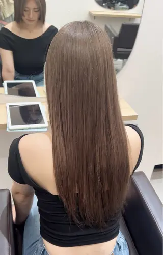 ロング カラー 透明感/ダブルカラー /🌸ERI🌸のヘアスタイル
