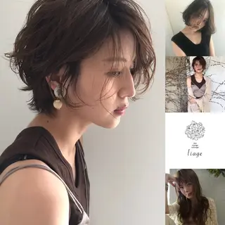 ヘアアレンジ カラー ショート キッズ メンズ パーマ Fucai tomocoのヘアスタイル